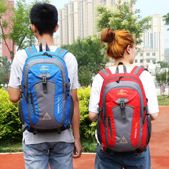 40L Large-capacity Mountaineering Backpack Outdoor Sports School Travel Bag