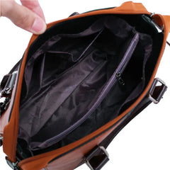 4pcs Women Composite Bags High Ladies Handbags Female PU Leather Shoulder