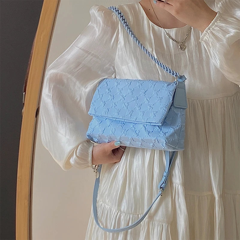 Acrylic Chain Women's Shoulder Bag Ladies Purse Handbags