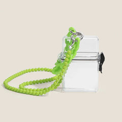 Transparent Shoulder Bag Mini Square Bag