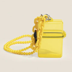 Transparent Shoulder Bag Mini Square Bag