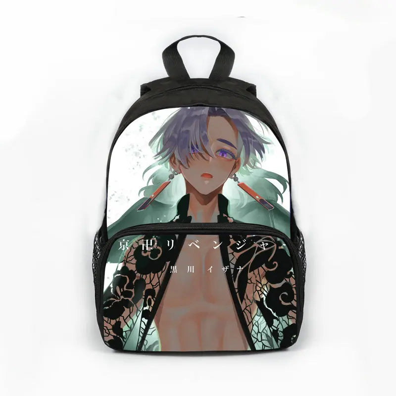 Anime Backpack Pattern School Backpack Children Boys Girls Daily Backpack
