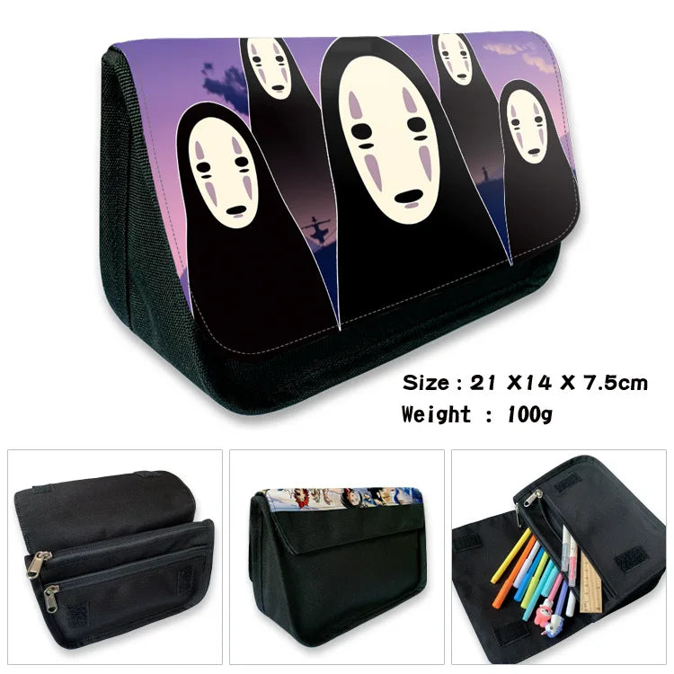 Totoro Anime Pencil Case Cosmetic Makeup Pen Bag Wallet