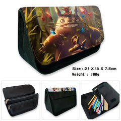 Totoro Anime Pencil Case Cosmetic Makeup Pen Bag Wallet