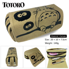 Totoro Anime Pencil Case Cosmetic Makeup Pen Bag Wallet