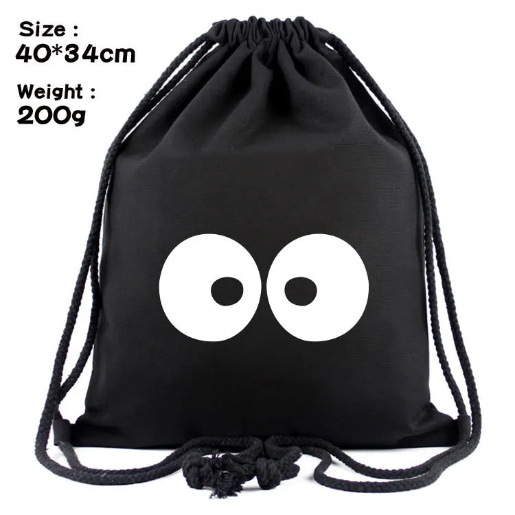 Anime Totoro Women Bagpack Teenagers Schoolbags Men Backpacks