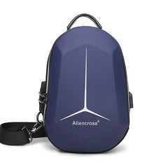 Anti-theft Crossbody Bag with USB Charging Travel Shoulder Bag