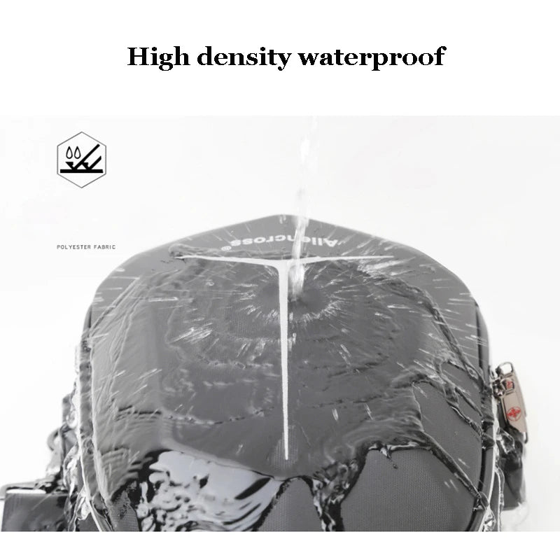 Anti-theft Crossbody Bag with USB Charging Travel Shoulder Bag