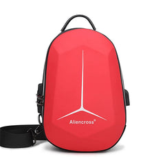 Anti-theft Crossbody Bag with USB Charging Travel Shoulder Bag