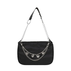 Armpit Bag Butterfly Chain Shoulder Bags Small Square Handbag