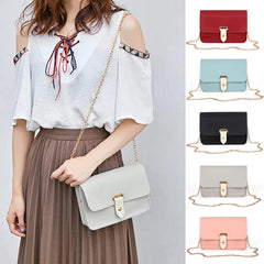 Women's Pu Leather Crossbody Bag Casual Shoulder Handbag