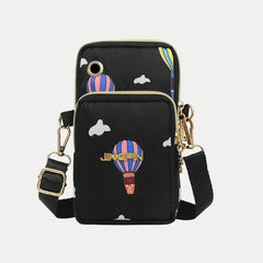 Waterproof Nylon Crossbody Phone Purse for Women