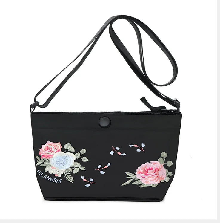 Embroidery Casual Mommy's Bags Shoulder Crossbody Handbags for Women