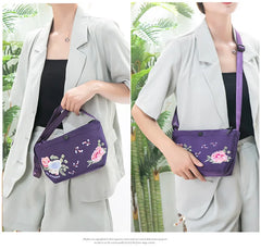 Embroidery Casual Mommy's Bags Shoulder Crossbody Handbags for Women