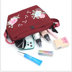Embroidery Casual Mommy's Bags Shoulder Crossbody Handbags for Women