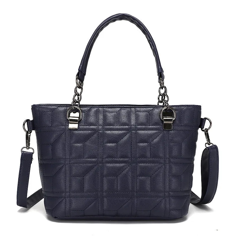Arrival Leather Lady Shoulder Bag Female Crossbody Rhombus Bag