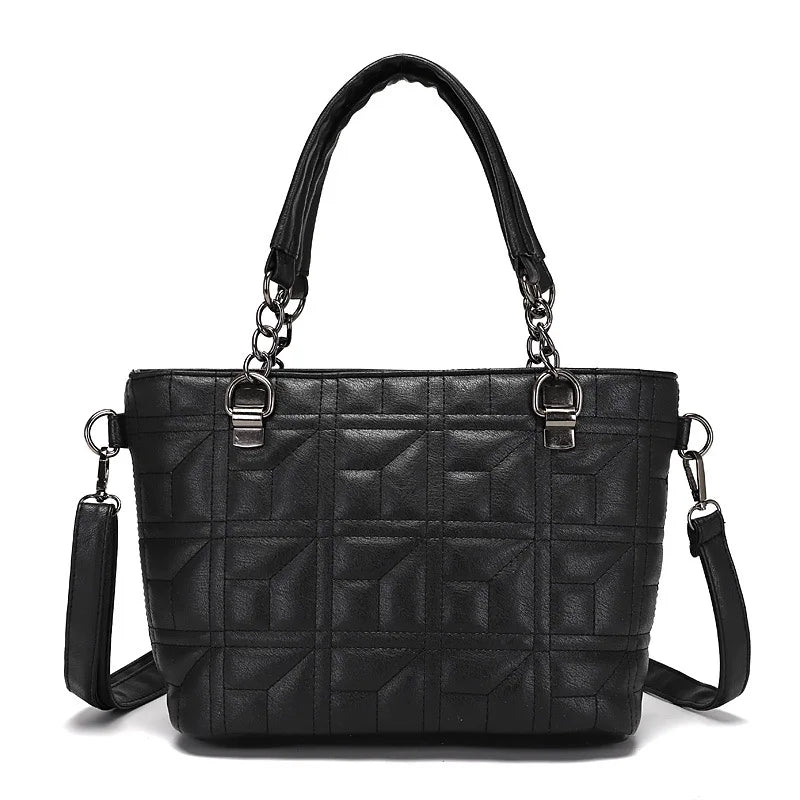Arrival Leather Lady Shoulder Bag Female Crossbody Rhombus Bag