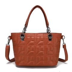Arrival Leather Lady Shoulder Bag Female Crossbody Rhombus Bag