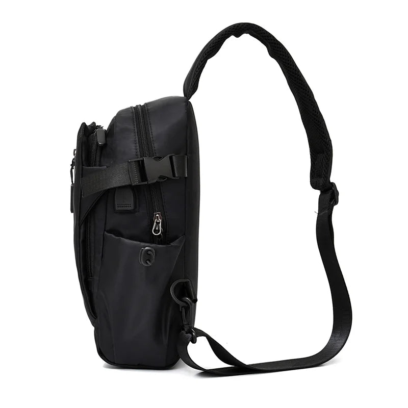 Oxford Chest Pack Shoulder Bag Crossbody Chest Packs
