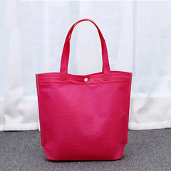 Reusable Foldable Button Shopping Bag Durable Eco Friendly Bags
