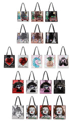 Red Heart Sequins Women Shoulder Bag Tote Purses Handbags Girl's Pouch