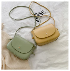 Arrival Women Shoulder Bag Candy PU Leather Ladies Small Square Crossbody Bags F