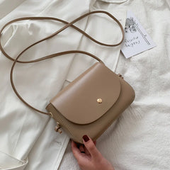 Arrival Women Shoulder Bag Candy PU Leather Ladies Small Square Crossbody Bags F