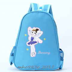 Girls Princess Dance Backpack Bag Kids Shoulder Dancing Latin Ballet Gym Storage