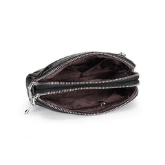 Cow Leather Cross-body Bag for Women Large Capacity Girl's Bag