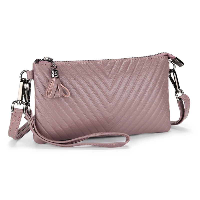 Leather Women Messenger Bag Small Bag For Girls