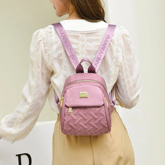 Women Diamond Lattic Embrodiery Nylon Crossbody and Shoulder Tote Handbags