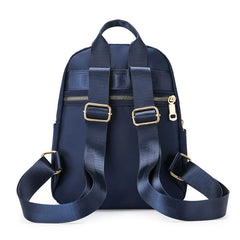 Women's Mini Embroidery Thread Backpack - Lightweight Tote Handbag