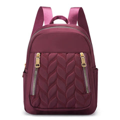 Women's Mini Embroidery Thread Backpack - Lightweight Tote Handbag
