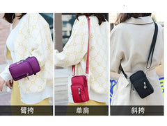 Women's Mini Crossbody Messenger Bags Nylon Arm Band Sling Packs