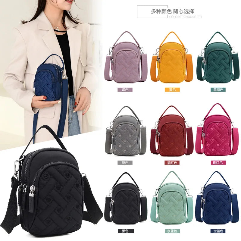Women's Nylon Crossbody Shoulder Bags Hand Tote Small Bags