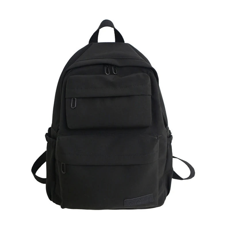Arrive Women Casual Nylon Backpack Large School Bags For Teenage Girls