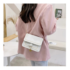Women's Pu Leather Shoulder Bags Flap Ladies Casual Messenger Bags