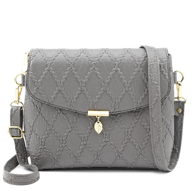 Pink Quilted Dream Messenger Bag for Women