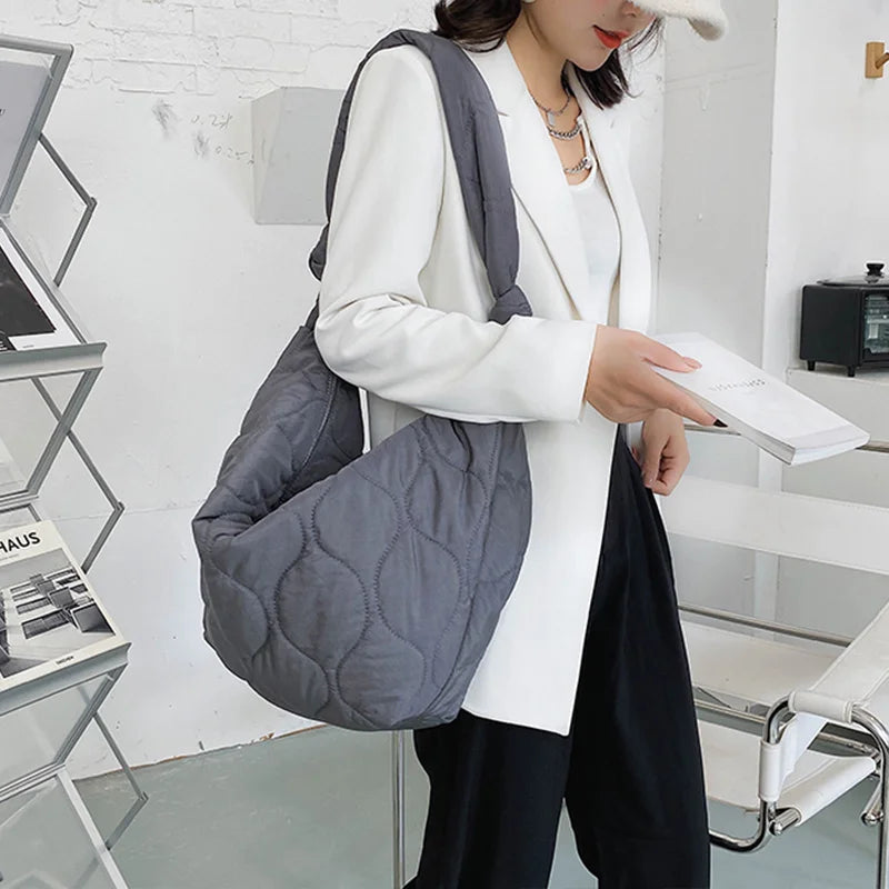 Autumn Winter Crossbody Bag for Women Large Capacity Zipper Wild Female Bag