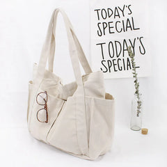 Canvas Messenger Bag Crossbody Shoulder Handbag Tote
