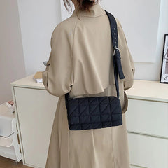 Plaid Shoulder Bag Women Handbags Crossbody Bags