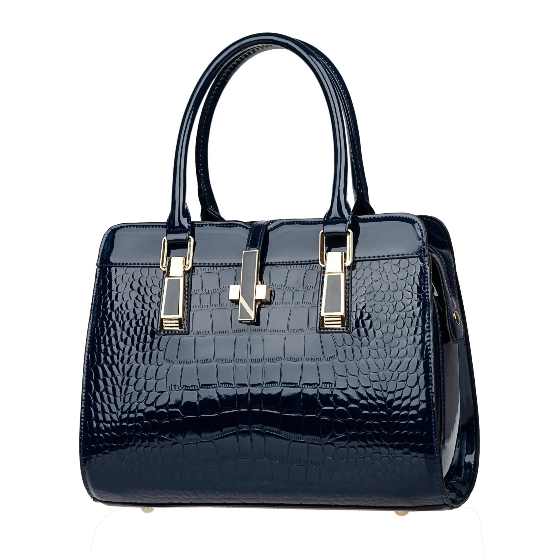 Crocodile Pattern Shoulder Messenger Bag