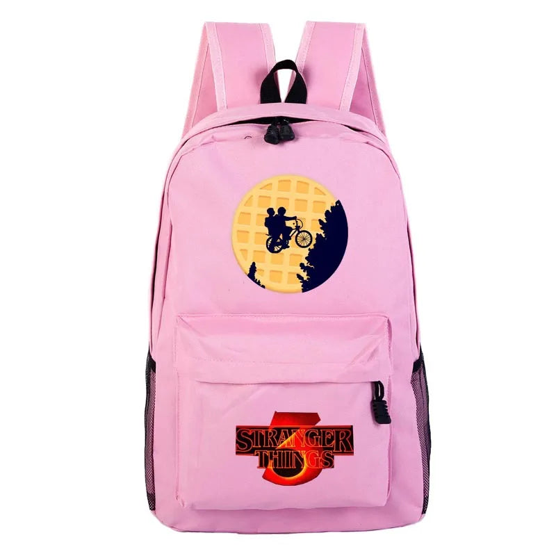 Canvas Student Teenagers Schoolbag Travel Backpack