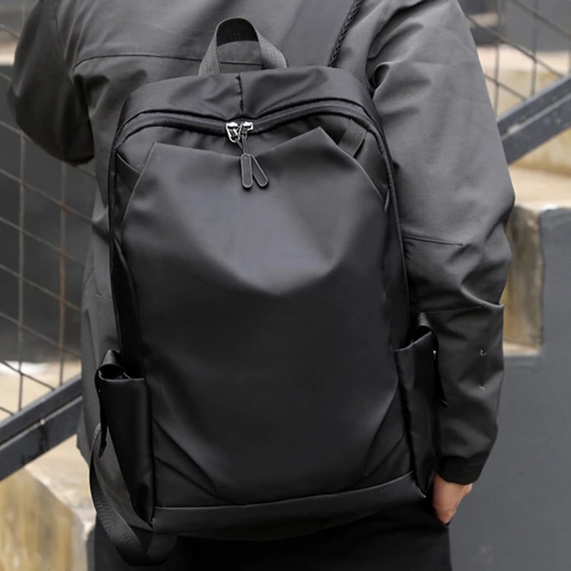 Men's Waterproof Business Backpack USB Charging Rucksack
