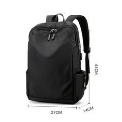 Waterproof Laptop Backpack USB Charging Business