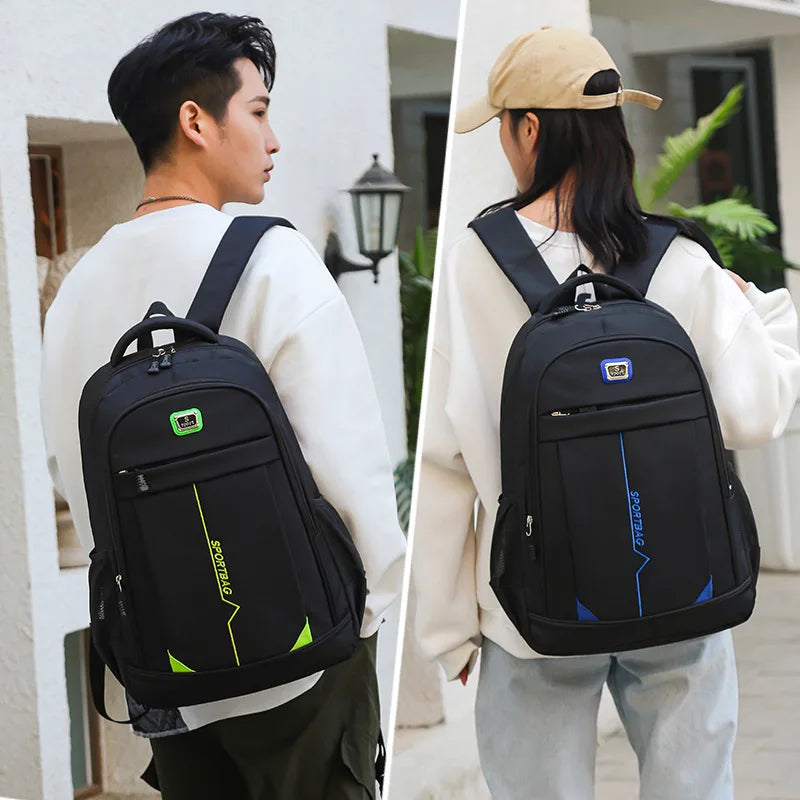 Men's Leisure Computer Backpack High Capacity Student Schoolbag