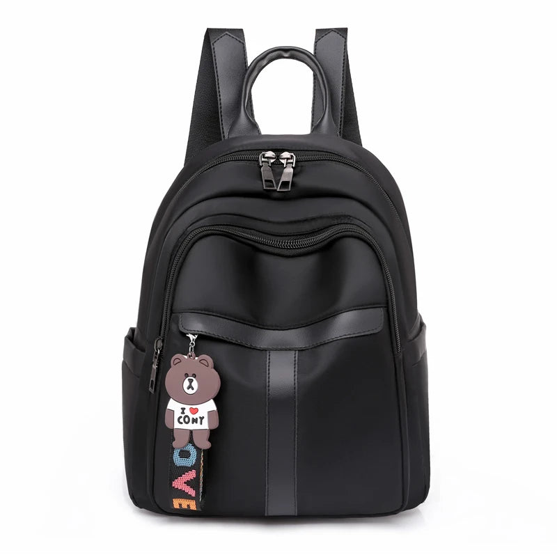 Waterproof Women Backpack Oxford Shoulder Bag School Bagpack