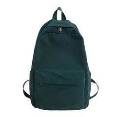 Solid Women Backpack Shoulder Bag School Bag For Teenage Girl
