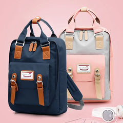 College Wind Travel Backpack Men Women High School Students Bag