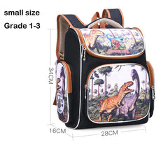 3D Dinosaur School Backpack for Boys Kids